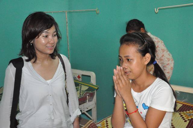 Raksa Koma Foundation donated to Operation Smile Cambodia for their surgical mission in the province